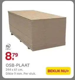 Praxis OSB-PLAAT aanbieding