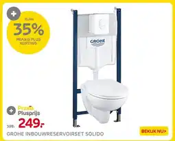 Praxis GROHE INBOUWRESERVOIRSET SOLIDO aanbieding