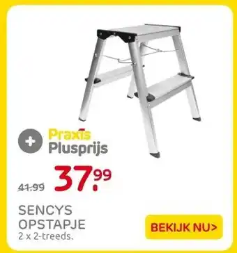 Praxis SENCYS OPSTAPJE aanbieding