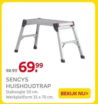 Praxis SENCYS HUISHOUDTRAP aanbieding