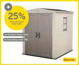 Praxis 25% PRAXIS PLUS KORTING aanbieding