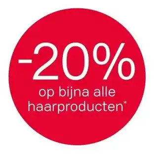 Pour Vous -20% op bijna alle haarproducten* aanbieding