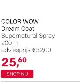 Pour Vous COLOR WOW Dream Coat Supernatural Spray aanbieding