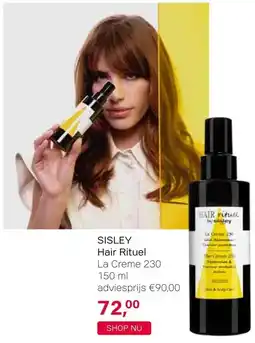 Pour Vous SISLEY Hair Rituel La Creme 230 150 ml aanbieding