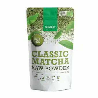 Plein.nl Purasana Matcha Classic Raw Powder aanbieding