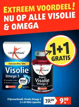 Lucovitaal Visolie Omega 3 aanbieding