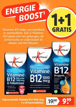 Lucovitaal Vitamine B12 1000 mcq aanbieding