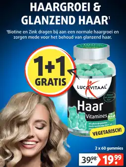 Lucovitaal HAARGROEI & GLANZEND HAAR' aanbieding