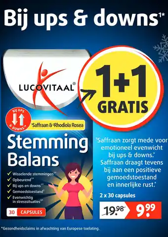 Lucovitaal Bij ups & downs 1* aanbieding