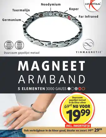 Lucovitaal MAGNEET ARMBAND aanbieding