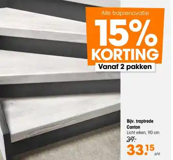 Kwantum Alle traprenovatie aanbieding