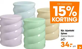 Kwantum Alle bijzettafels aanbieding