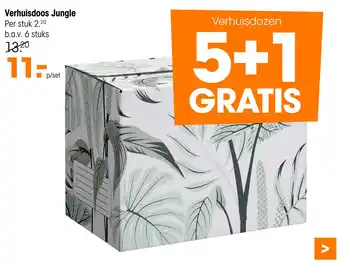 Kwantum Verhuisdoos Jungle aanbieding