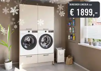 Keukendepot BIJKEUKEN LINCOLN Zand aanbieding