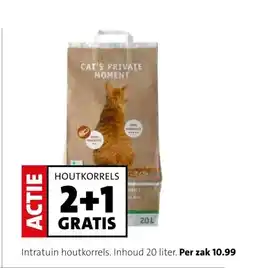 Intratuin Intratuin houtkorrels. Inhoud 20 liter. aanbieding