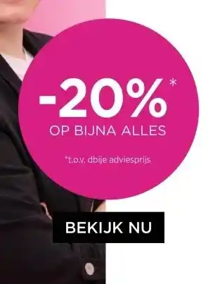 ICI Paris XL -20% OP BIJNA ALLES *t.o.v. dbije adviesprijs aanbieding