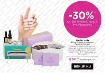 ICI Paris XL -30% OP DE MANIAC NAILS STARTERSETS aanbieding