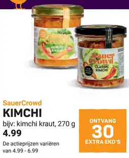 Ekoplaza Sauercrowd kimchi aanbieding