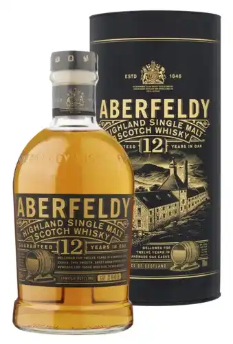 Gall & Gall Aberfeldy 12 Years 70CL Whisky aanbieding