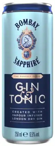 Gall & Gall Bombay Sapphire & Tonic 25CL Mixen aanbieding