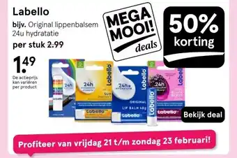 Etos Labello aanbieding