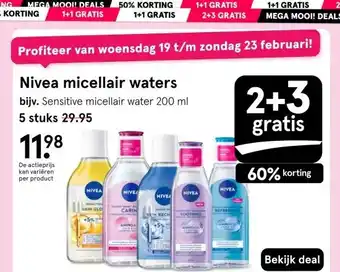 Etos Nivea micellair waters aanbieding