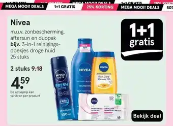 Etos Nivea aanbieding