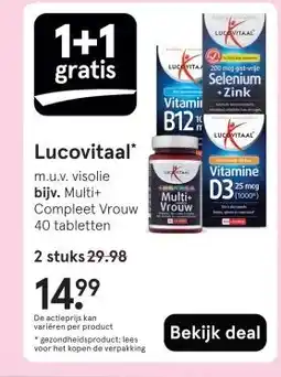 Etos Lucovitaal' aanbieding