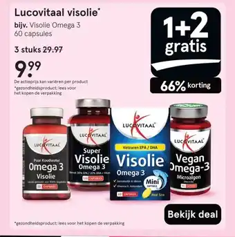 Etos Lucovitaal visolie aanbieding