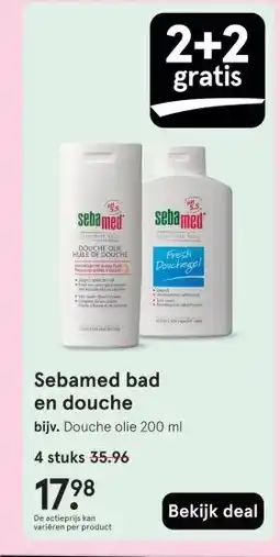 Etos Sebamed bad en douche aanbieding