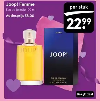 Etos Joop! Femme aanbieding