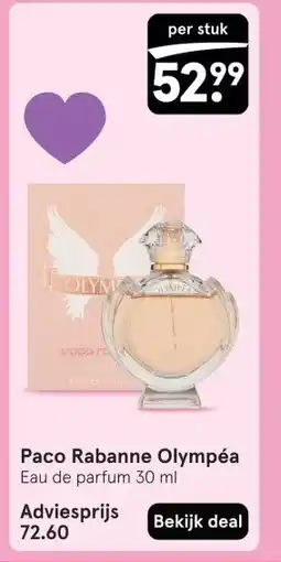 Etos Paco Rabanne Olympéa aanbieding