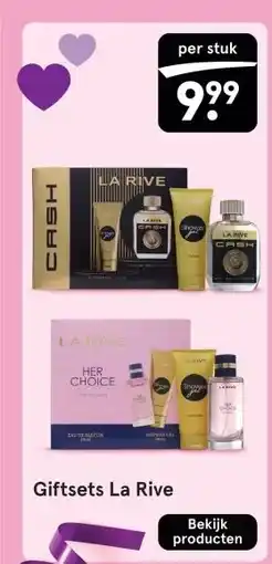 Etos Giftsets La Rive aanbieding