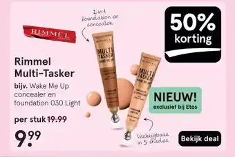 Etos Rimmel Multi-Tasker aanbieding