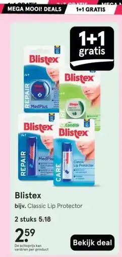 Etos Blistex aanbieding