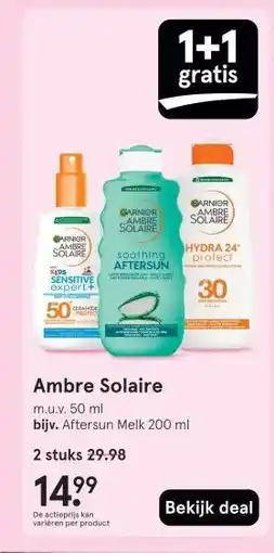 Etos Ambre Solaire aanbieding