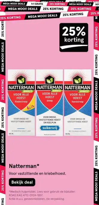 Etos Natterman* aanbieding