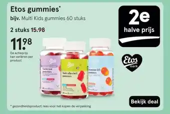 Etos Etos gummies aanbieding