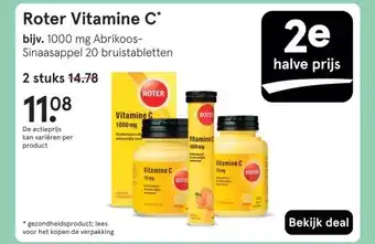 Etos Roter Vitamine C* aanbieding