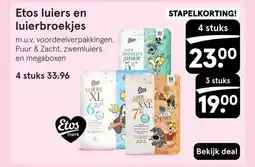 Etos Etos luiers en luierbroekjes aanbieding