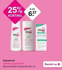 DA Sebamed Gehele assortiment aanbieding