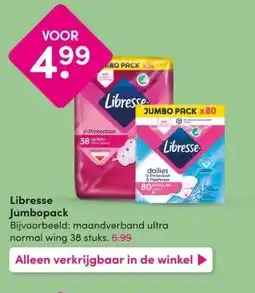 DA Libresse Jumbopack aanbieding