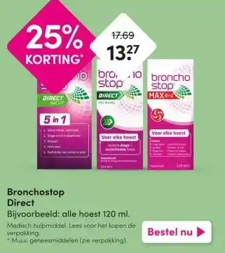 DA Bronchostop Direct aanbieding