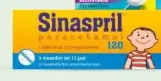 DA Sinaspril paracetamol aanbieding