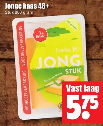 Dirk 1 de Beste jonge 48+ kaas 960g aanbieding