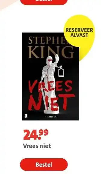 Bruna Vrees niet aanbieding