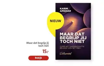 Bruna Maar dat begrijp jij toch niet aanbieding