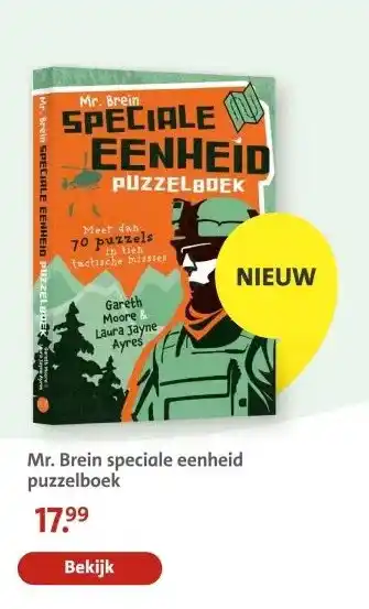 Bruna Mr. Brein speciale eenheid puzzelboek aanbieding