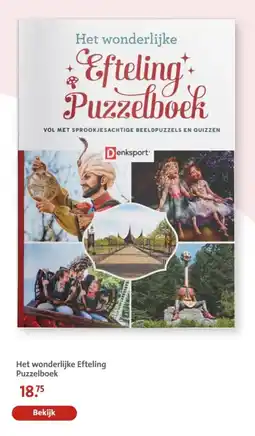 Bruna Het wonderlijke Efteling Puzzelboek aanbieding