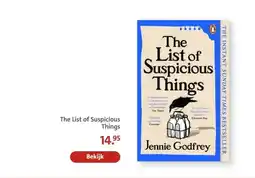 Bruna The List of Suspicious Things aanbieding